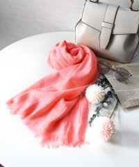 styiro/スタイロ styiro 365日使えるUV対策 軽やか大判ストール 薄手 無地 春夏秋冬/508394679