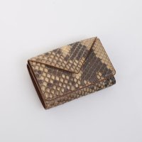 HALEINE/アレンヌ HALEINE []ダイヤモンドパイソンレザー蛇革ミニ財布/503006844