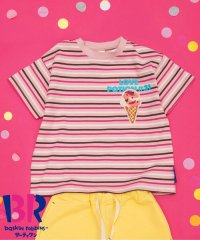 BREEZE/【リンク】サーティワン フレーバーボーダーTシャツ/508040779