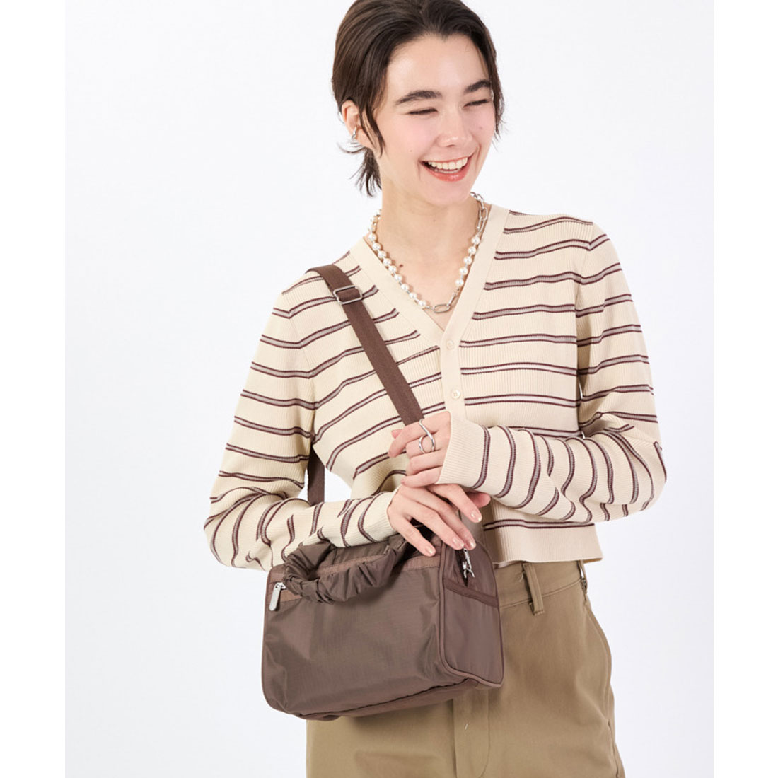 バッグ GH EVERYDAY SM SATCHEL GH EVERYDAY SM SATCHEL メレンゲ（ハンドバッグ）｜LeSportsac