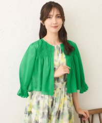 TO BE CHIC/シャーリングショート ボレロ/508380190