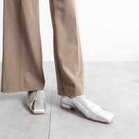 FABBY FABBY./ファビーファビー FABBY FABBY. アシンメトリースクエアトゥパンプス/508394638