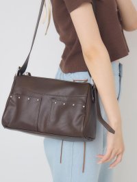 Emsexcite/エムズエキサイト ems excite スタッズ付ショルダーBAG/508394648