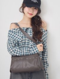 Emsexcite/エムズエキサイト ems excite スタッズ付ショルダーBAG/508394648