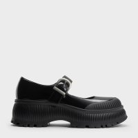 CHARLES & KEITH/Darra ダラ フェイクスエードリジッドソールプラットフォームメリージェーン/508394769