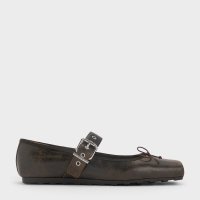 CHARLES & KEITH/Myler マイラー ボウスクエアトゥバックルメリージェーン/508394771