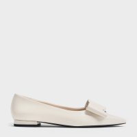 CHARLES & KEITH/Lu ルー パテントレザーボウフラット/508394778