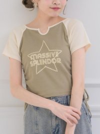 Emsexcite/エムズエキサイト ems excite ラグランドロストTEE/508395519