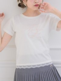 Emsexcite/エムズエキサイト ems excite レースパッチTEE/508395521