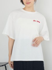 RETRO GIRL/レトロガール RETRO GIRL ブラシ刺繍BIGTEE/508395527