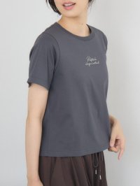 RETRO GIRL/レトロガール RETRO GIRL ラメジェルプリントTEE/508395529