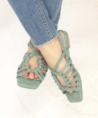 SOROTTO/ソロット SOROTTO 【ママとお揃い】メニ?ストラップのノットデザインスクエアトゥサンダル（KIDS)/508395545
