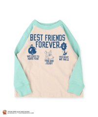 DENIM DUNGAREE/デニムダンガリー DENIM DUNGAREE TOM AND JERRY Long Sleeve Tee/508395605