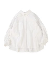 GROOVY COLORS/グルーヴィーカラーズ GROOVY COLORS Broadcloth Gathered－sleeve Long Shirt/508395610
