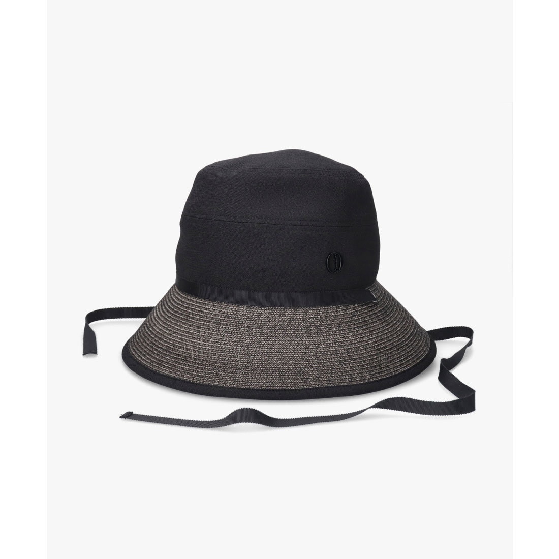 シャポードオー　chapesu d'O ハット Chapeau d' O UV Tuck Capeline | 57.5cm(75) BLACK (01