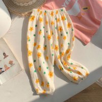 BACKYARD FAMILY/バックヤードファミリー BACKYARD FAMILY キッズ ロングパンツ 虫よけ 薄手 ガーゼ かわいい/508396602