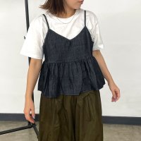 CRB/シーアールビー CRB デニムキャミビスチェTシャツセット/508396698