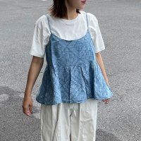 CRB/シーアールビー CRB デニムペイズリーキャミTシャツセット/508396699