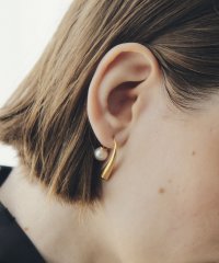 YECCA VECCA/イェッカ ヴェッカ YECCA VECCA ステンレスパールキャッチピアス/508396971