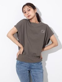 SCOTCLUB/スコットクラブ SCOTCLUB アクセントロゴ刺繍カットソー/508396976