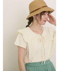 Samansa Mos2/サマンサ モスモス Samansa Mos2 【EC先行販売】セーラー襟ノースリTシャツ/508397036