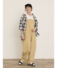 Samansa Mos2/サマンサ モスモス Samansa Mos2 【EC先行販売】綿麻サロペット/508397038