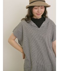 Samansa Mos2/サマンサ モスモス Samansa Mos2 【クールコットン】柄アソートフレンチスリーブチュニック/508397040