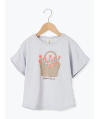 Samansa Mos2 Lagom/サマンサモスモス ラーゴム Samansa Mos2 Lagom 【吸水速乾】花かごプリントTシャツ/508397043