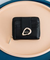 BEAURE/ビュレ Beau're カウレザー デザインメタル 二つ折りウォレット B－25034/508397118