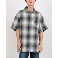 Cal Top/キャルトップ Cal Top CalTop OMBRE CHECK S/S SHIRTS キャルトップ オンブレ チェックシャツ ポケット付き/508397120