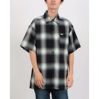 Cal Top/キャルトップ Cal Top CalTop OMBRE CHECK S/S SHIRTS キャルトップ オンブレ チェックシャツ ポケット付き/508397120