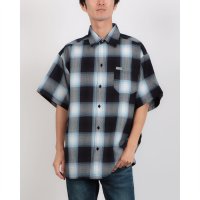 Cal Top/キャルトップ Cal Top CalTop OMBRE CHECK S/S SHIRTS キャルトップ オンブレ チェックシャツ ポケット付き/508397120