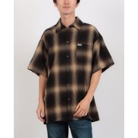 Cal Top/キャルトップ Cal Top CalTop OMBRE CHECK S/S SHIRTS キャルトップ オンブレ チェックシャツ ポケット付き/508397120