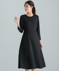 WHITE JOOLA/ホワイトジョーラ WHITE JOOLA UVカット・速乾・接触冷感・防シワ・ストレッチ・洗える【多機能すぎるワンピース】ダブルピケクロス・フレアワンピース/508397123