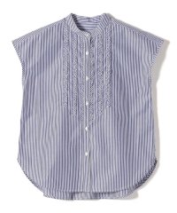 SHIPS Colors WOMEN/innowave:〈手洗い可能〉TC フロントフリル シャツ/508397166