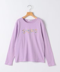 SHIPS KIDS/SHIPS KIDS:140～150cm / フラワー 刺繍 ロゴ 長袖 Tシャツ/508397170