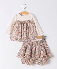 SHIPS KIDS/SHIPS KIDS:70～80cm / フラワー 長袖 セット ロンパース/508397545
