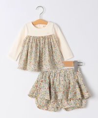 SHIPS KIDS/SHIPS KIDS:70～80cm / フラワー 長袖 セット ロンパース/508397545