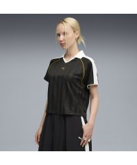 PUMA/ウィメンズ T7 リラックスド フットボール 半袖 Tシャツ/508398255