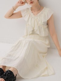 RETRO GIRL/レトロガール RETRO GIRL フリルギャザーOP/508398323