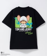 MAC HOUSE(kid's)/マックハウス Mac－House Tom and Jerry 胸刺繍ビッグTシャツ/508398440