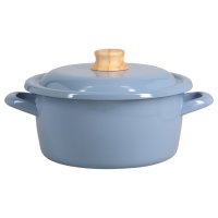 FUJIHORO/富士ホーロー 両手鍋 キャセロール コットンプラス 20cm IH ガス対応 COTTON PLUS DOUBLE HANDED POT CTP－20W【返品不/508398464