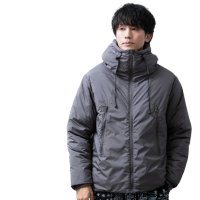  GENELESS/ジェネレス GENELESS ダウンジャケット メンズ 中綿 アウター ボリュームネック 暖かい 秋 冬 中綿ジャケット ダウン 防寒 ストリート フード有 ブ/508398496