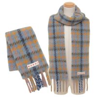 MARNI/マルニ MARNI マフラー フリンジ付き グレー メンズ MARNI SCZC0077Y0 UAW050 CHN63/508398804