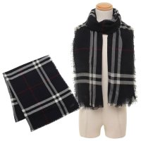 BURBERRY/バーバリー BURBERRY ストール スカーフ ブラック メンズ レディース ユニセックス BURBERRY 8110470 A1249/508398809