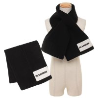 Jil Sander/ジルサンダー Jil Sander マフラー ジルサンダープラス ブラック メンズ JIL SANDER J47TE0116 J40020 001/508398810