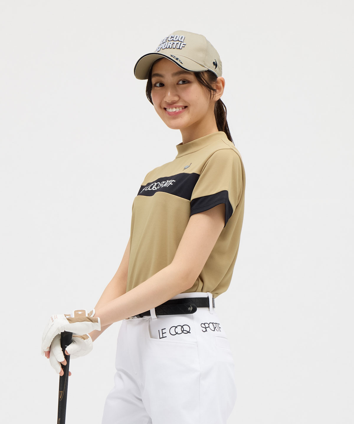 ルコックスポルティフ ゴルフ le coq sportif golf モックネック