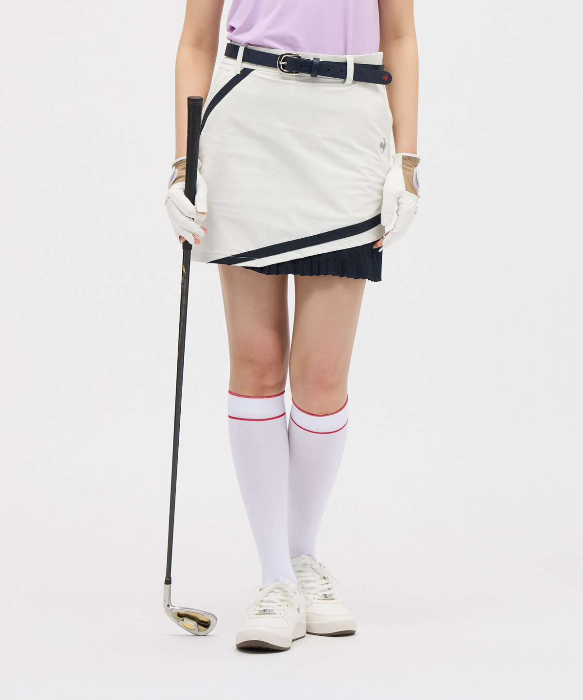 le coq sportif - XSサイズ☆LE COQ GOLF☆ ルコック韓国 Hラインスカート le coq sportif ルコックゴルフ スカート レディース golf
