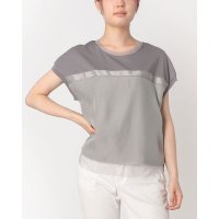 Anna Nicola/アンナニコラ Anna Nicola ラメテープ切り替えカットソー/508399269