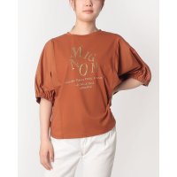 A.N.L/エー・エヌ・エル A.N.L スパンコールロゴ素材切り替えカットソー/508399274